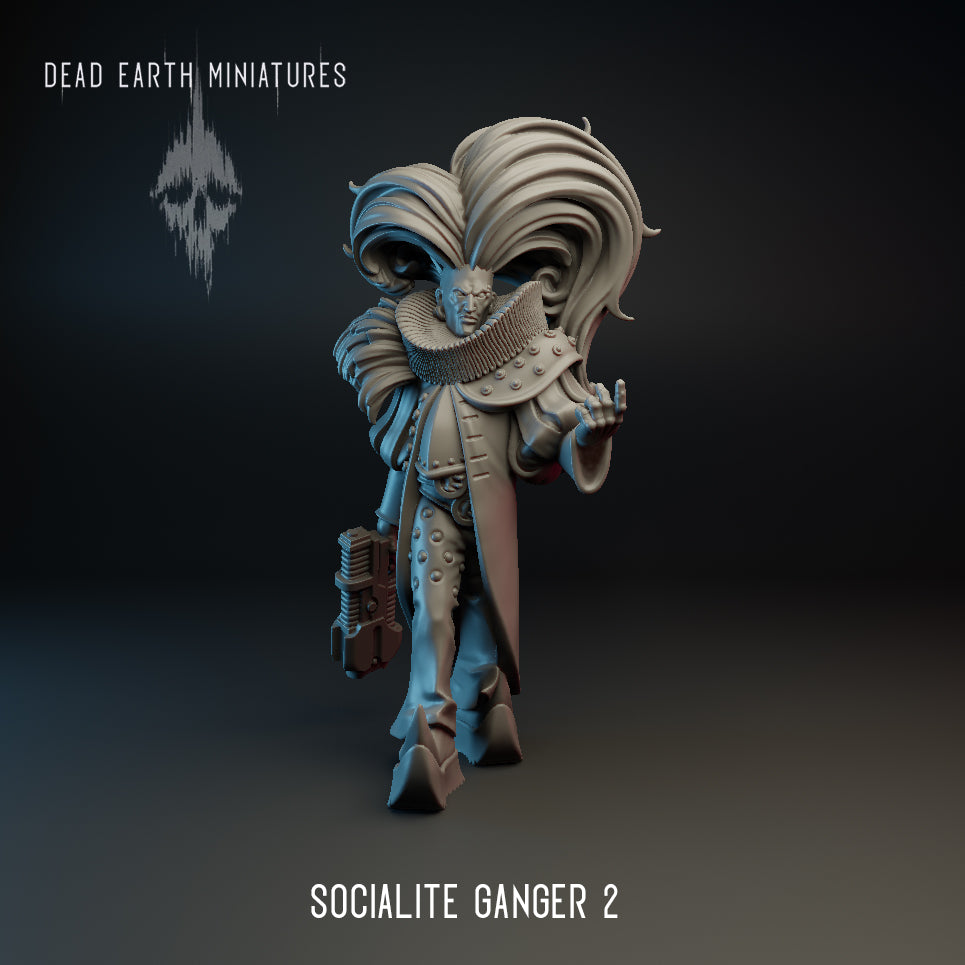 Socialite Hanger with Energy Pistol